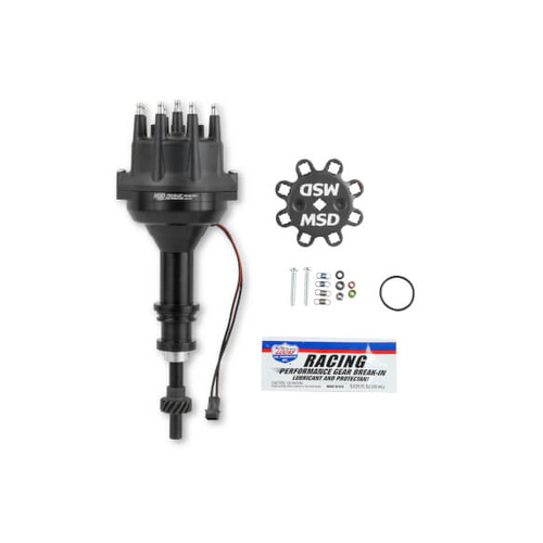 MSD For Ford Distributor, Black Dist, For Ford 351W, ProBllt, SML, STL GR