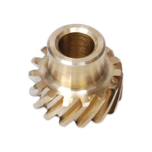 MSD Distributor Gear, Aluminium, Bronze, Race, .468 in. Diameter Shaft, For Ford, 289, 302, Each