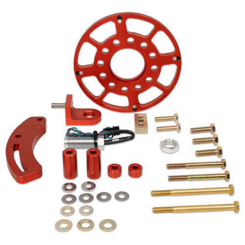 MSD Crank Trigger, Flying Magnet, For Ford, 289-302/351W, 6.562in. or Smaller balancer, Kit