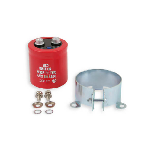 MSD Noise Capacitor, Red, Plastic, Each