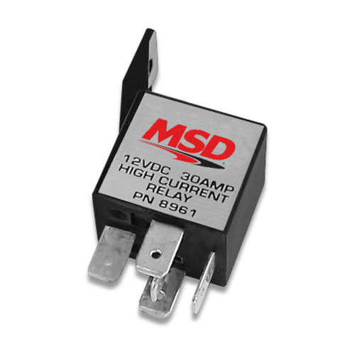 MSD Relay, High Current, 30 Amp, Single Pole, Each