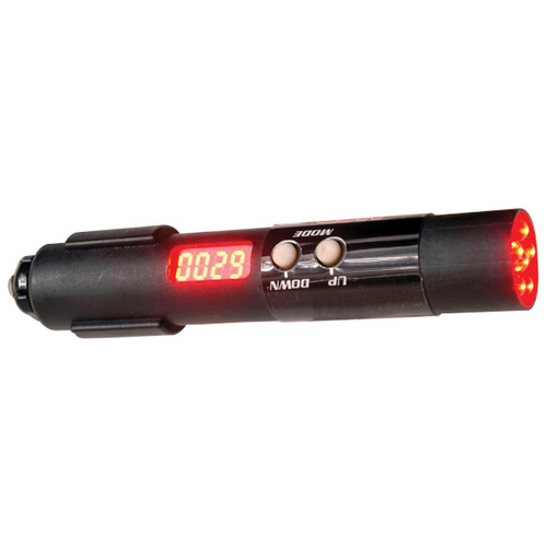 MSD Shift Light, Digital, LED, Red, 3/4 in. x 4 in. Long, Externally Programmable, Single Shift Point, Each