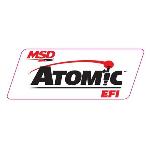 MSD DECAL, CONTINGENCY, ATOMIC EFI, 9X3.5