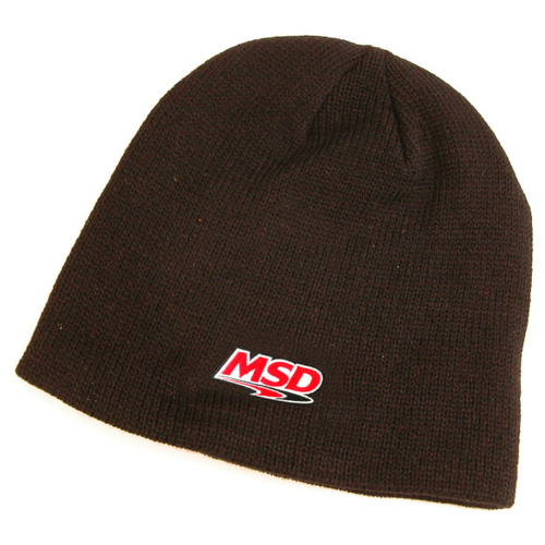 MSD Beanie Cap, Black, Ignition Logo, Each