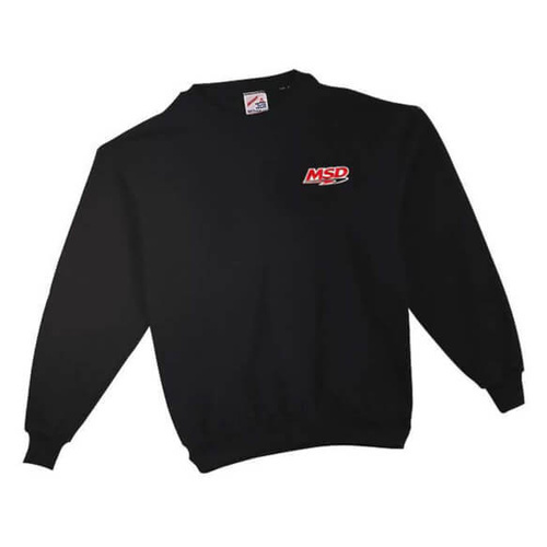 MSD Sweatshirt, Cotton, Black, Men's