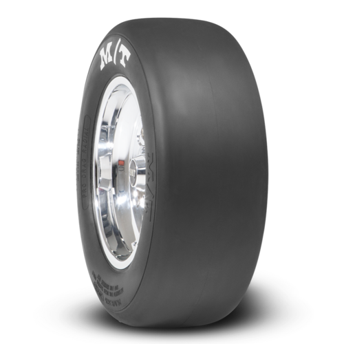 Mickey Thompson Tyre, ET Drag Slick, 26.0x8.5-15, Radial, R1 Compound, Solid White Letters, Each