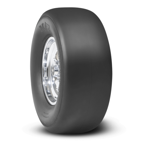 Mickey Thompson Tyre, Pro Bracket Radial, 26x10-15, X5 Compound, Blackwall, 26.2 O.D., Each