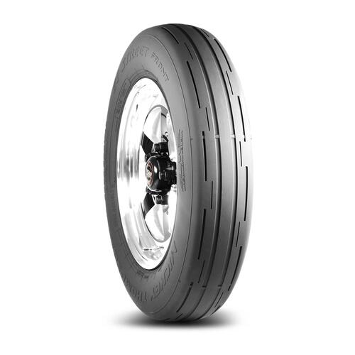 Mickey Thompson Tyre, ET Street Front, 26 x 6.0-15, Radial, Tubeless, Blackwall, Each