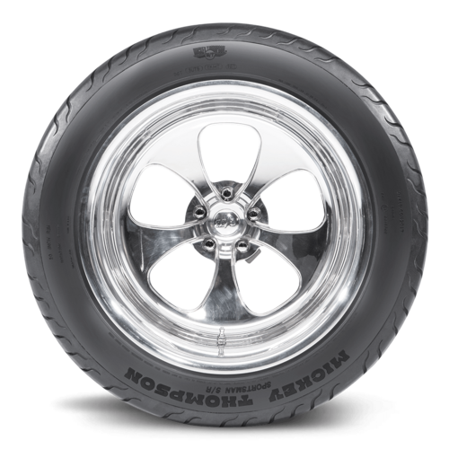 Mickey Thompson Tyre, Sportsman S/R, LT 27x8-15, Radial, 1,105 lbs. Load Range, Blackwall, 27 O.D., Each