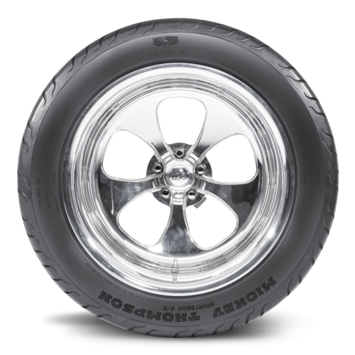 Mickey Thompson Tyre, Sportsman S/R, 28x6-15, Radial, 1,040 lbs. Load Range, Blackwall, 28 O.D., Each