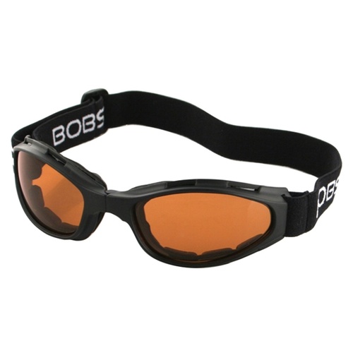 MIDUSA Goggle, Crossfire, Sm Folding Black Frame, Amber Lenses Bobster Eyewear Bcr003