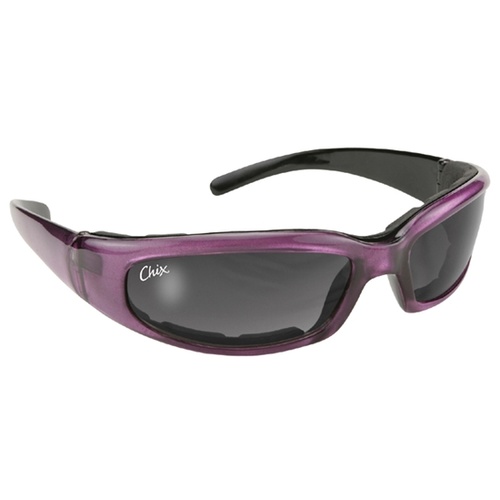MIDUSA Chix Rally Eyewear Purple Frame/Grey Gradient Lens MFG#43023