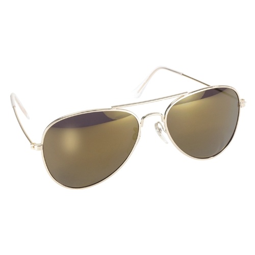 MIDUSA Aviator Gold Frame With Gold Mirror Lens MFG#80014