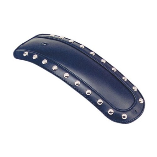 MIDUSA Fender Bib, Rear Chrome Studded Fits DYNA 1993/Later, Mustang.78061, Each