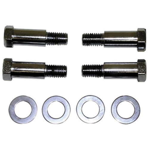 MIDUSA Shock Absorber, Bolt SET Chrome Softail 84/Later, 84/99 Use 4, 00/Later, Use 2 Only Replaces HD 4079, 4074, 6724, Each