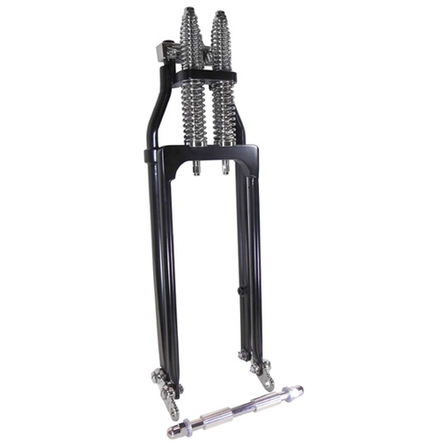 MIDUSA Springer, Front, Gen II, -4 Black, Custom Applications Includes Axle Kit, Set