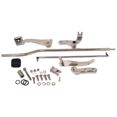 MIDUSA Custom Forward Control Kit Chrome Plated Dyna Models 2006/Later, Replaces HD 49080-06