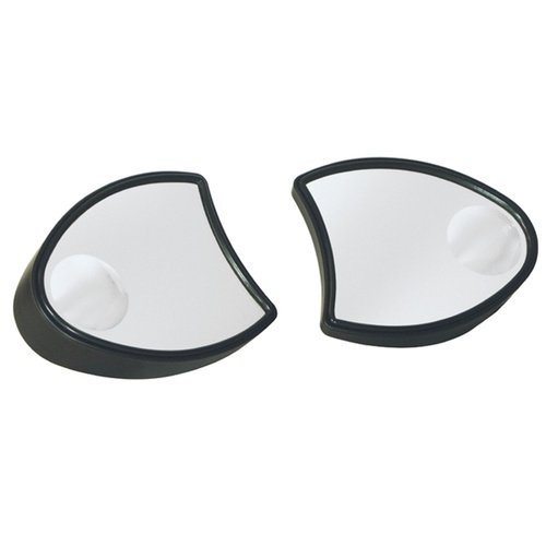 MIDUSA Fairing Mount Mirrors, Black FLT Models 1996/2013 Includes Wide Angle Lens