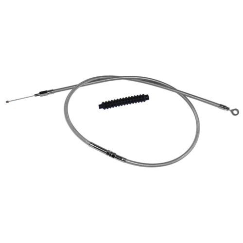 MIDUSA Clutch Cable LW, Braid Clear Coat, Replaces HD# 38664-07 63 in., Each