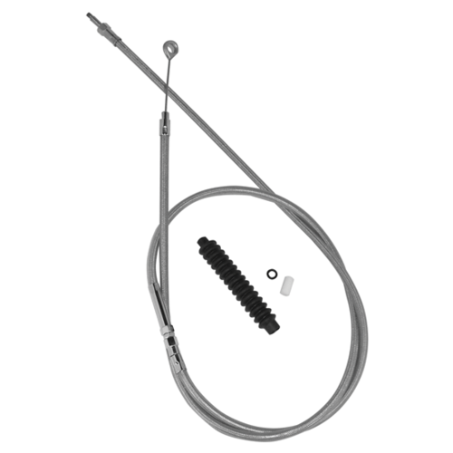 MIDUSA Clutch Cable LW, Braid Clear Coat, Replaces HD# 38602-92 74.8 in., Each