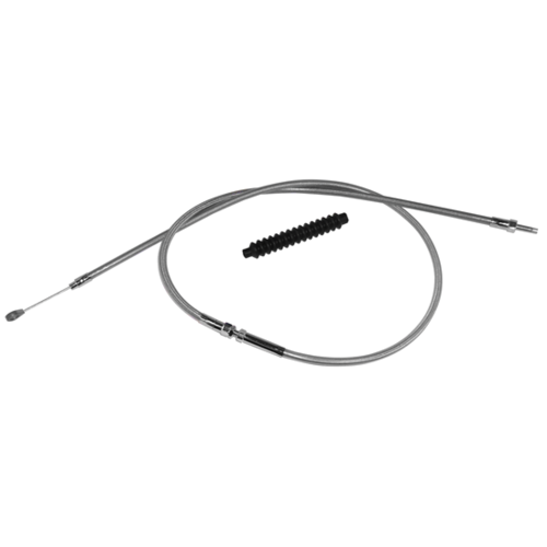 MIDUSA Clutch Cable LW, Braid Clear Coat, Replaces HD# 38667-00 62.8 in., Each