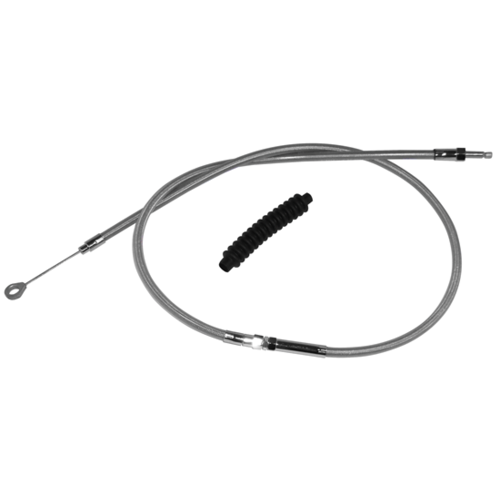 MIDUSA Clutch Cable LW, Braid Clear Coat, Replaces HD# 38699-04 54.8 in., Each