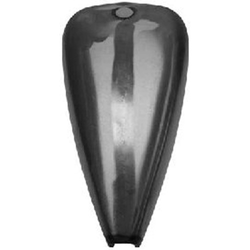 MIDUSA Chopper Gas Tank, 22 in. Tunnel Cus Frm 82/L Gas Cap Not Inc Weld On Mts 4.1 Gallon