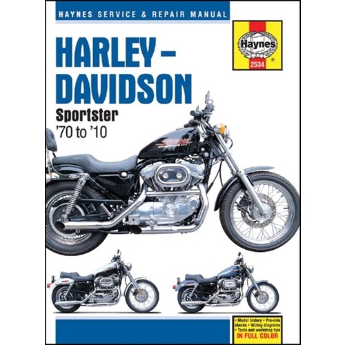 MIDUSA Repair Manual, Haynes, Sportster 1970/2013 Haynes#2534, Each