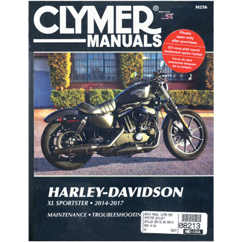 MIDUSA Repair Manual, Clymer M256 Sportster 2014/2017 Detailed Service and Repair, Each