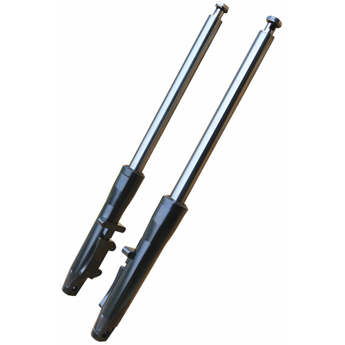 Ultima Fork Assembly for Harley, FXST, BLACK,, +2