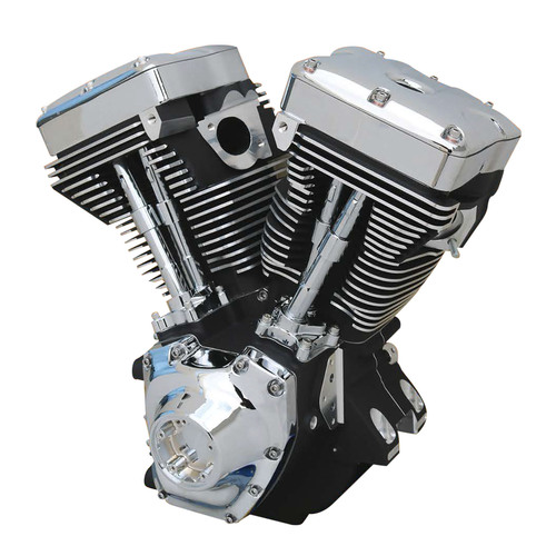 Ultima Engine, For Harley 1999-2006, 113'' Replacement Black/Chrome Engine for Twin Cam® ,Each