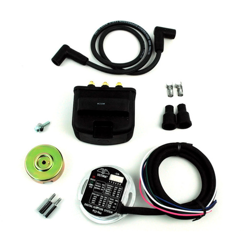 Ultima Single Fire Programable Ingition Kit with Coil, Leads, Module and Rotor