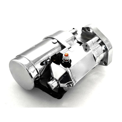 Ultima THUNDERFIRE 2 KW Starter Motor suit HD 1989 TO 2006 Top Post Chrome