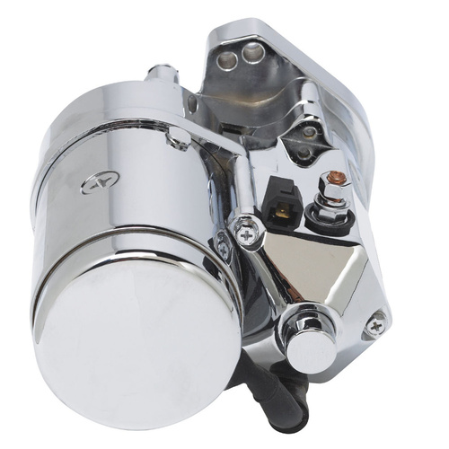 Ultima THUNDERFIRE 2.4 KW Starter Motor suit HD 1989 TO 2006 Top Post Chrome