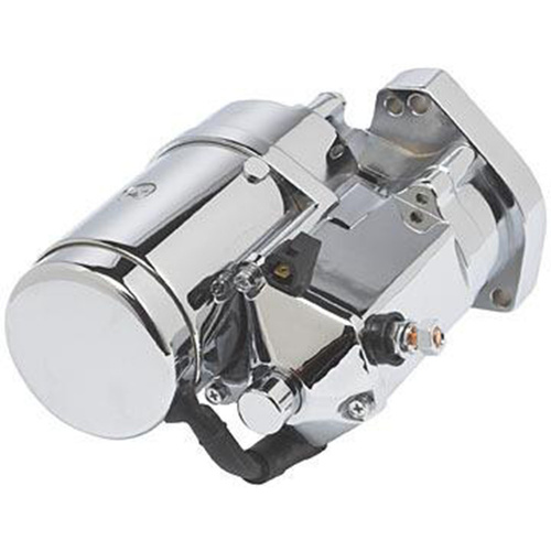 Ultima THUNDERFIRE 2.4KW Starter Motor suit HD 1989 TO 2006 Side Post Chrome