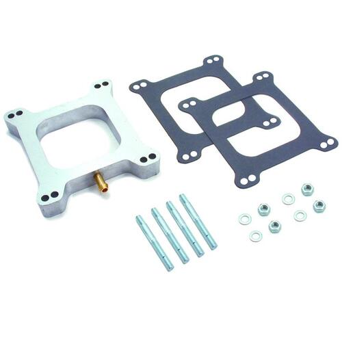 Carb Spacer 1inch Squarebore with PCV Tube