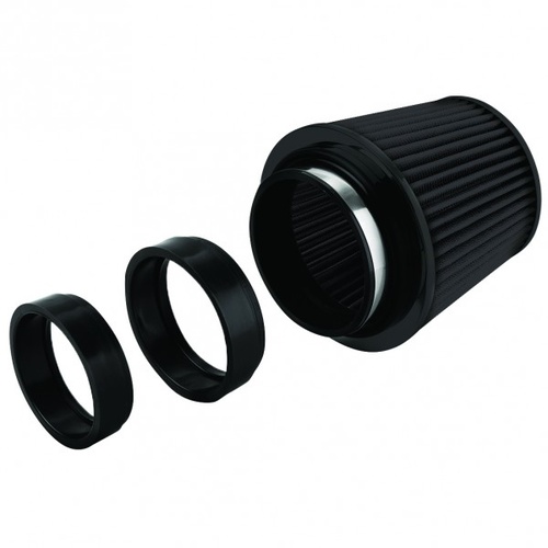 NAPARTS Filter 3-3.5-4 Inch Neck Black End Cap
