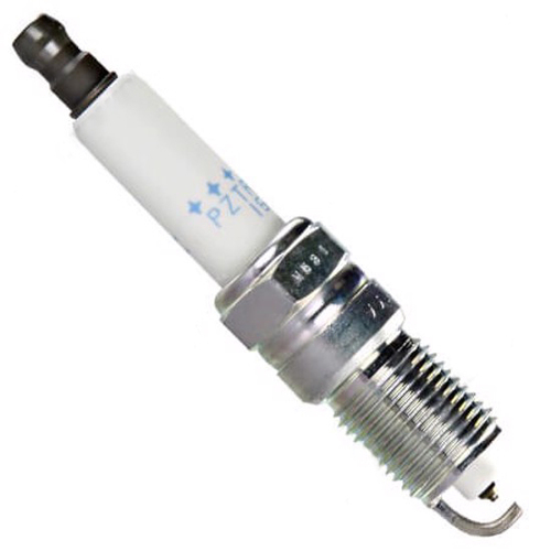 NGK PZTR5A-15, Spark Plug, Laser Platinum, 14mm Thread, 18mm Reach, 5/8 in. Hex, Tapered Seat, Resistor, Each