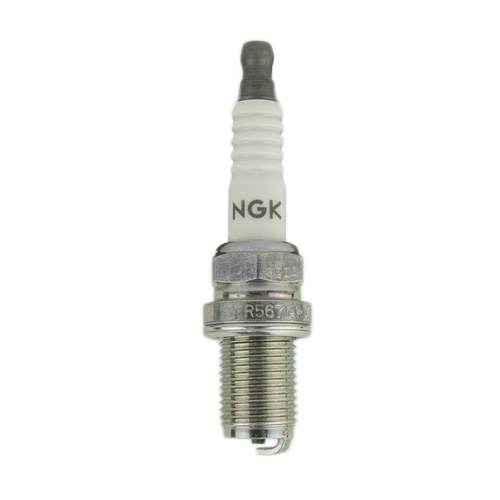 NGK R5671A-7, Spark Plug, Racing, Gasket Seat, 14mm Thread, .750 in. Reach, 5/8 Hex, Non Projected Tip, Non-Resistor, Each