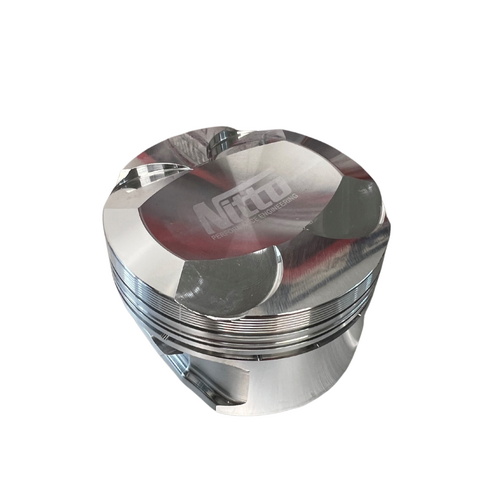 Nitto Pistons for Toyota G16E GTS, Standard Stroke, Std. Bore +.002", 87.55MM (+.002"), -2.7cc Dish, set