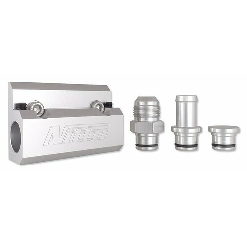 Nitto RB DOHC Cylinder Head Oil Drain for Nissan, -10AN Hose Fitting, set