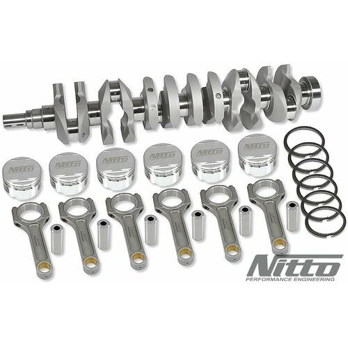 Nitto De-Stroker Kit for Ford Barra 3.8L (V2 I-Beam Rods/92.75mm Bore) - EN40B Crank