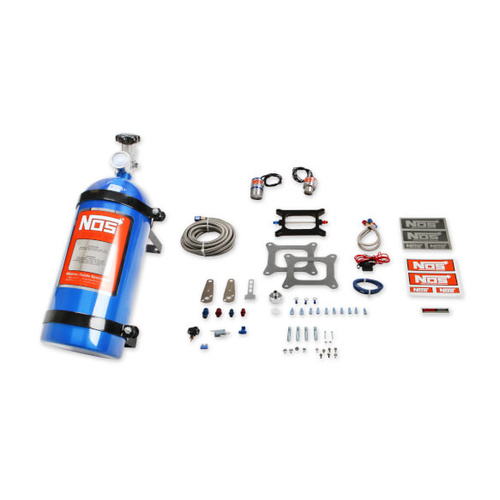 NOS Nitrous System, Big Shot Wet, 4150, 190-300HP, blue 10lb bottle