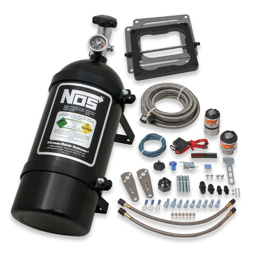 NOS Nitrous System, Big Shot Wet, 4500, 190-300HP, blk 10lb bottle