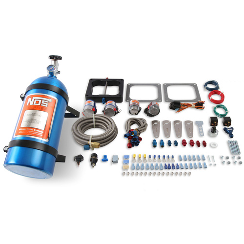 NOS Nitrous System, Pro Two-Stage, 4500, 200-500HP, blue 10lb bottle