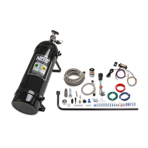 NOS Nitrous System, Diesel w/ mini 2-stage controller, blk 15lb bottle