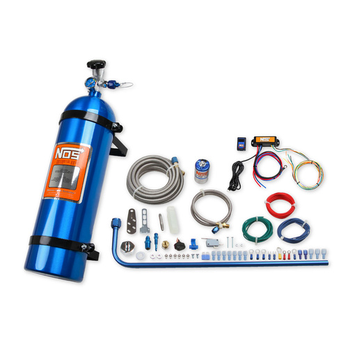 NOS Nitrous System, Diesel w/ mini 2-stage controller, blue 15lb bottle