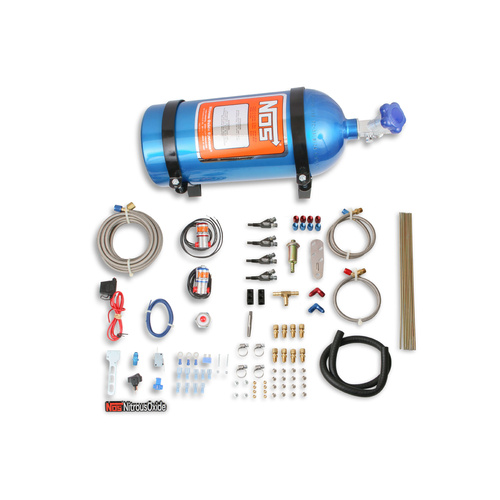 NOS Nitrous System, Sportsman Fogger, 4cyl, Carb, 75HP, blue 10lb bottle