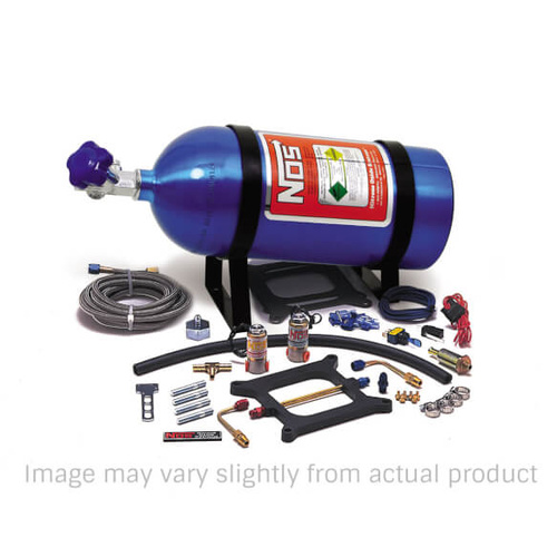 NOS Nitrous System, Super Powershot, 4150, Carb, 100-150HP, blue 10lb bottle