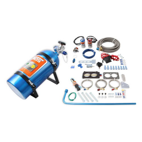 NOS Nitrous System, Wet Plate kit suit 305/350 V8 Tuned Port Injection, 100-150 HP w/10 lb Blue Bottle